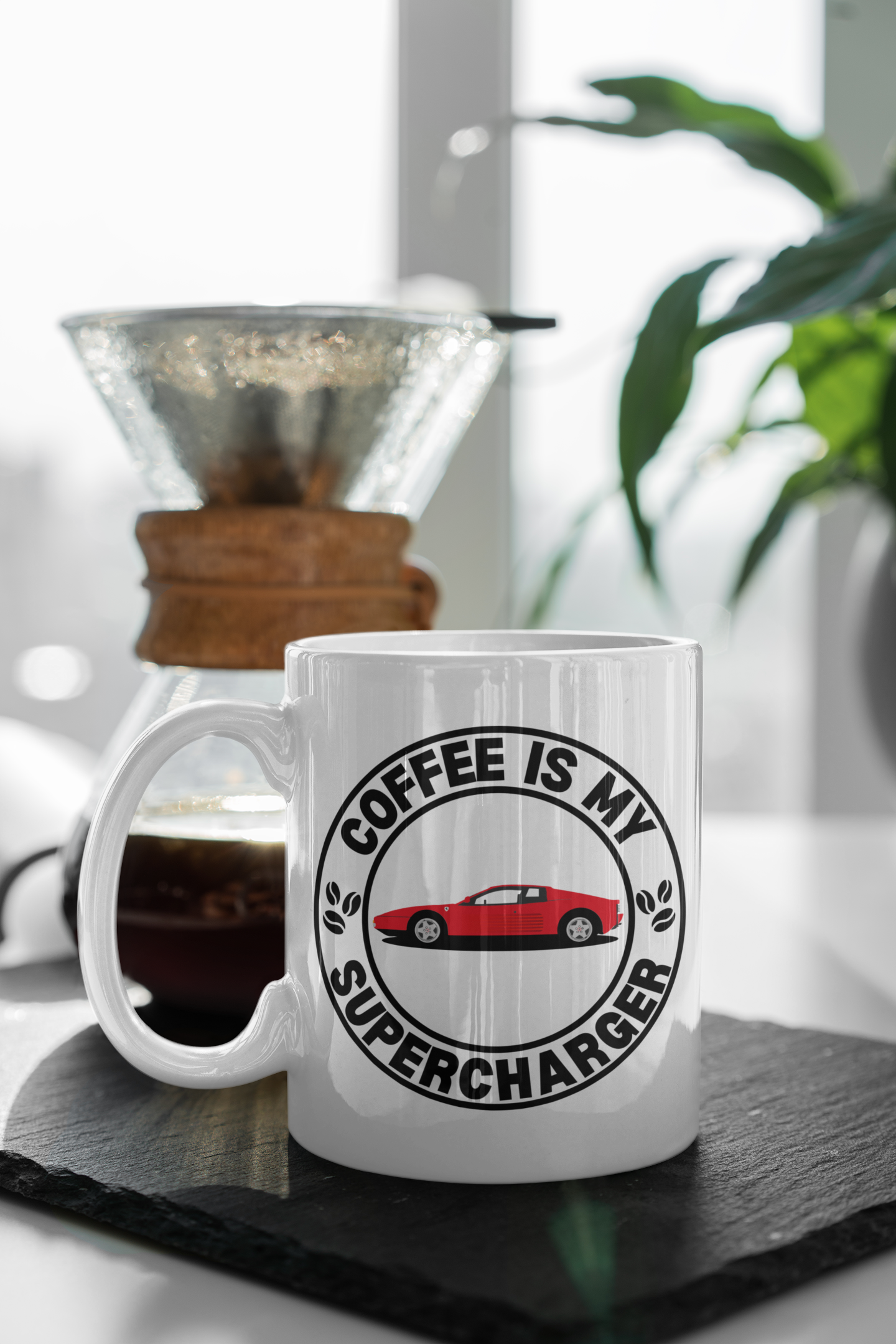Coffee Is My Supercharger Mug