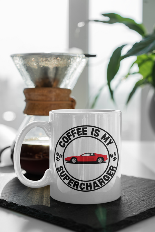Coffee Is My Supercharger Mug
