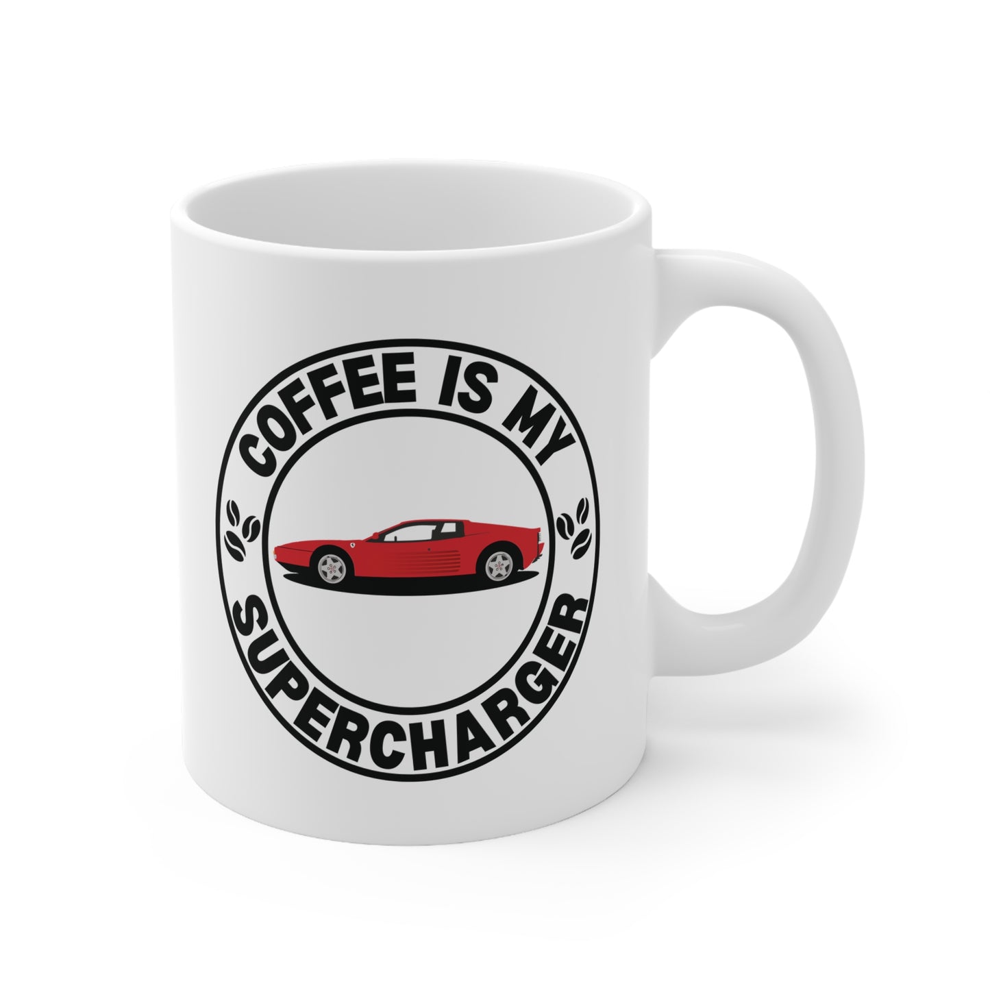 Coffee Is My Supercharger Mug