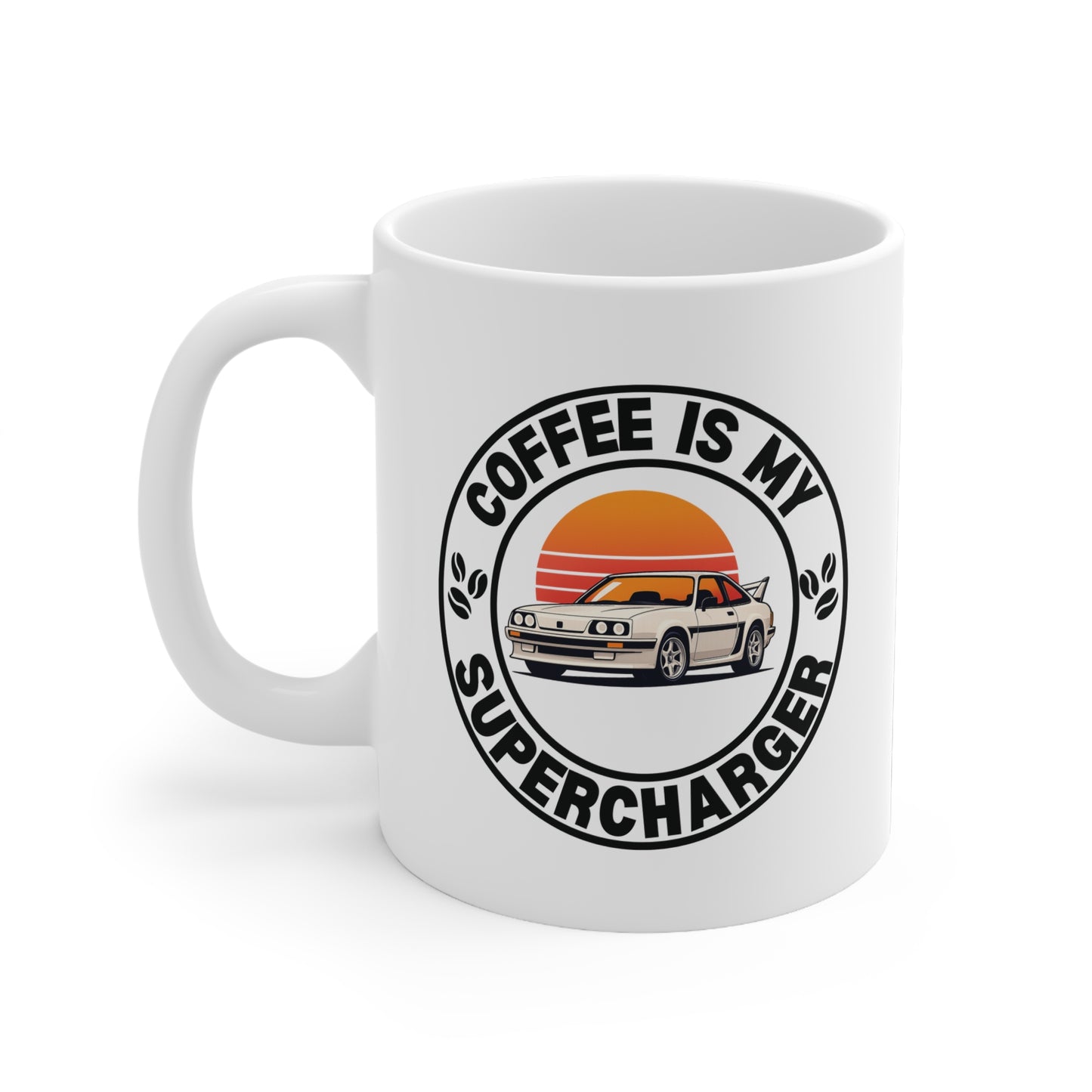Coffee Is My Supercharger Mug