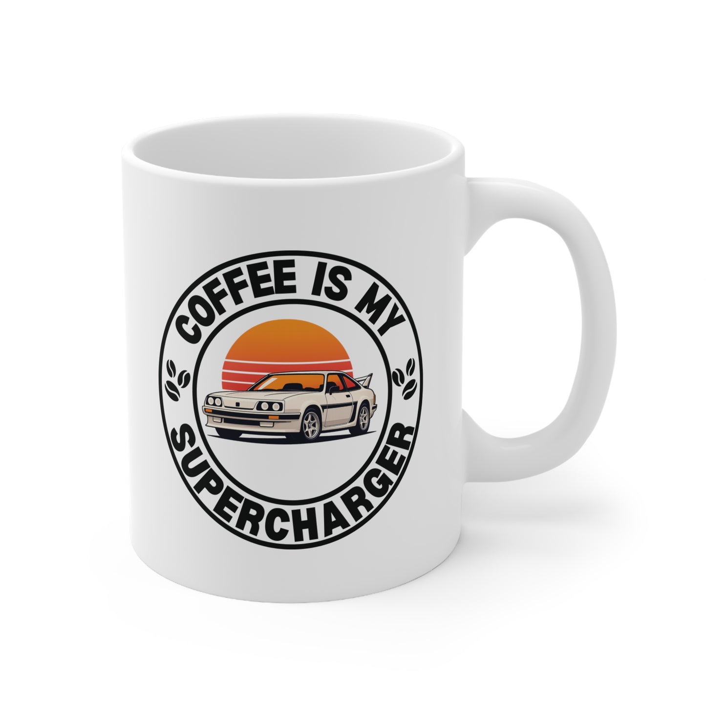 Coffee Is My Supercharger Mug